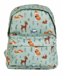 حقيبة ظهر صغيرة من أ ليتل لوفلي كومباني بتصميم أصدقاء الغابة - 12 إنش