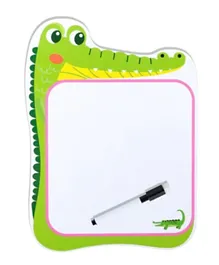Highland 2 in 1 Slate Drawing Board With Pen for Kids - Crocodile