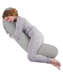 KallySleep Pregnancy & Body Pillow - Heathered Grey