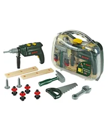 Klein Toys Bosch mini Tool Case Big with Drill Transparent 8416 - Green