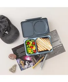 OmieBox Up Bento Box With Insulated Thermos & Ice Pack - Graphite