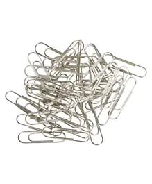 Onyx And Green Paper Clips Assorted Sizes 4003 Silver - 300 Pieces