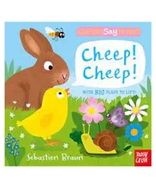 Can You Say It Too? Cheep! Cheep! Paperback - English