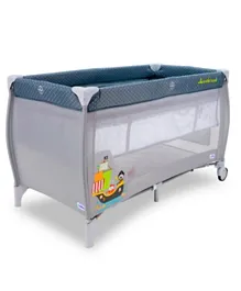 ASALVO Travel Cot Smooth - Pirate Boat