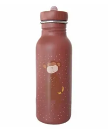 Trixie Mr Monkey Stainless Steel Water Bottle Red - 500mL