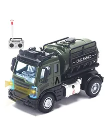 Little Story Kids Toy Military Truck with Remote Control - Green