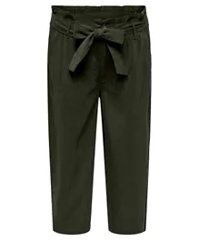 Only Maternity High Culotte Trousers - Green