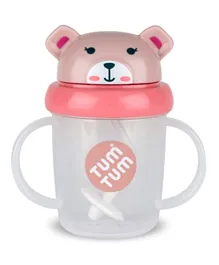 Tum Tum Tippy Up Sippy Cup Series 3 With Weighted Straw Pink - 200 mL