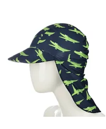Slipstop Gator Sun Hat - Navy