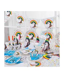 UKR Unicorn Party Set Multicolor - 86 Pieces