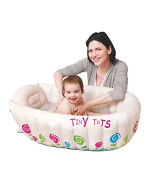 Jilong 'Tiny Tots' Baby Bathtub - Beige