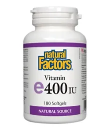 Natural Factors Mixed Vitamin E 400 IU - 90 Softgels