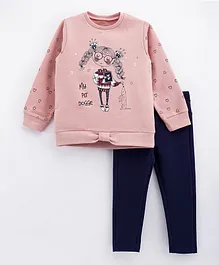 Babybol T-Shirt & Pants Set - Pale Pink