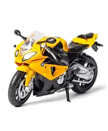 MSZ BMW  S1000RR Die-Cast Motorcycle - Yellow