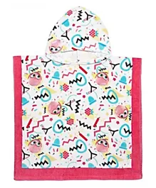 Angry Birds Hooded Poncho - Multicolour