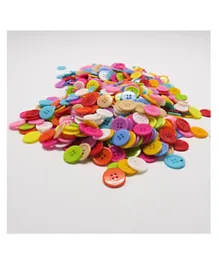 Craft Buttons Assorted 22mm - Multicolor