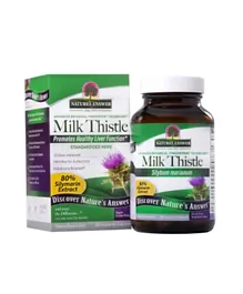 Nature's Answer Milk Thistle Seed Standardized Vegetarian - 120 Capsules