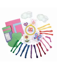Galt Toys Cross Stitch Case Craft Kits - Multicolour