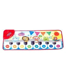 PlayGo Battery Operated Tap & Play Music Mat Set - Multicolour