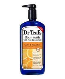 Dr Teals Epsom Salt Body Wash Vitamin C & Citrus Oils - 710ml