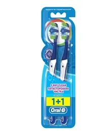 Oral-B Complete 5 Way Clean Medium Manual Toothbrush - Pack of 2