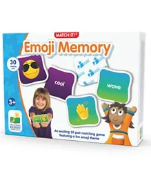 The Learning Journey Match It! Emoji's Memory - 60 Cards
