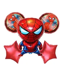 LAFIESTA Spiderman Foil Balloon - 5 Pieces