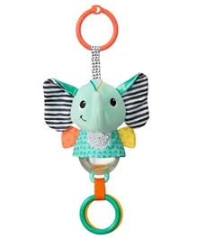 Infantino Light Chime Elephant Sensory Rattle - Multicolor