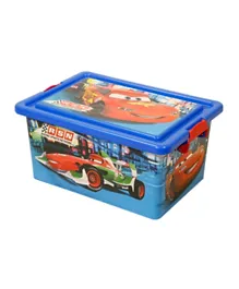 Disney Cars Neon Racers Cup Plastic Storage Container - 7L