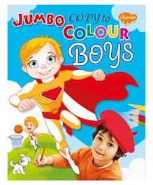 Sawan Jumbo Copy To Colour Boys - Multicolour