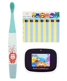 Marcus and Marcus Kids Interactive Sonic Silicone Toothbrush Set - Marcus