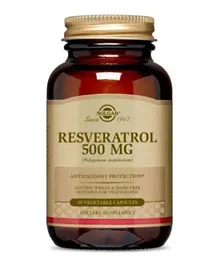 SOLGAR Resveratrol 500mg - 30 Capsules