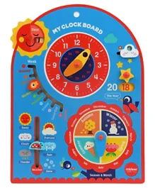 Mideer Clock Board - Blue