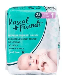 Rascal + Friends Nappies Size 1 - 23 Pieces