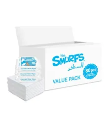Smurfs Disposable Changing Mats & Wet Wipes - Value Pack