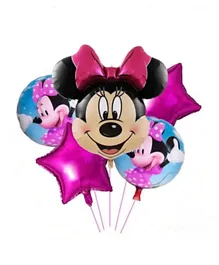 Highlands Minnie Mouse Balloons - 5 Pieces