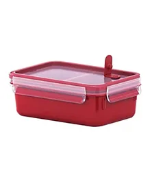 TEFAL Master Seal Micro Box Food Container with Inserts Plastic Red - 1L