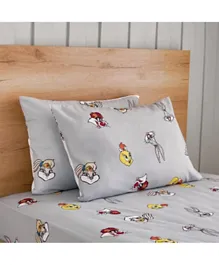 HomeBox Looney Tunes  Pillow Case Set - 2 Pieces