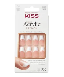Kiss Salon Acrylic French Nails KSA16