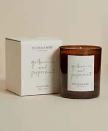 Plum & Ashby Galbanum & Peppermint Candle - 220g