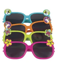 Unique Novelty Sunglasses Multicolour - Pack of 6
