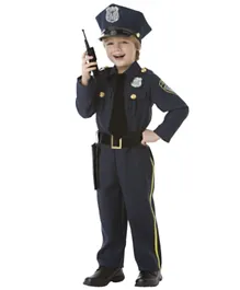 Costumes USA Police Officer Career Costume - Navy Blue