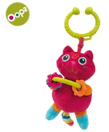Oops Easy Friend Cat Rattle  - Multicolor