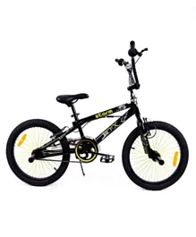 Little Angel Storm Kids Bicycle Green and Black - 16 Inches