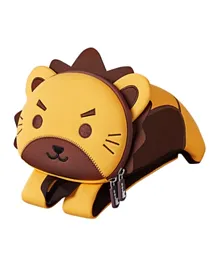 Nohoo Pre School 3D Bag Lion Yellow Large - 13 Inches
