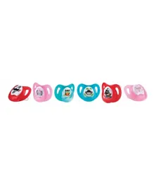 Nuby  Comfort Ortho Soother/Pacifier Pack of 2 - Assorted Colours & Design
