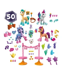 My Little Pony: Make Your Mark Friends of Maretime Bay Toy with 4 Hoof to Heart Pony Figures and Accessories