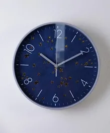 PAN Home Starry Night Wall Clock - Blue