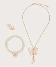 Monsoon Children Pearly Butterfly Jewellery Set