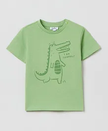 OVS Alligator T-Shirt - Green